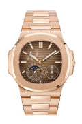 Patek Philippe nautilus moon phase rose gold watch 5712/1R-001 5712/1R