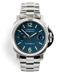 Panerai luminor marina 47mm blue dial