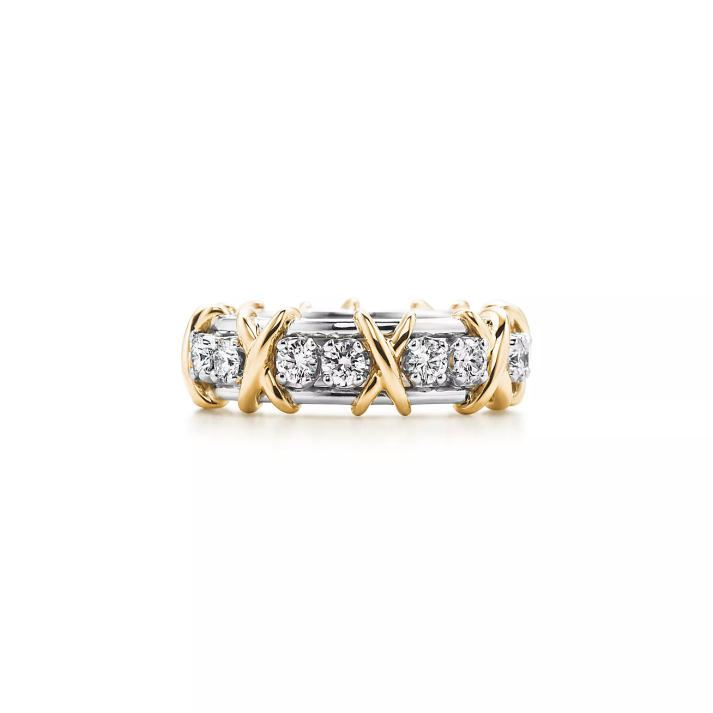 Tiffany schlumberger 16 stone ring