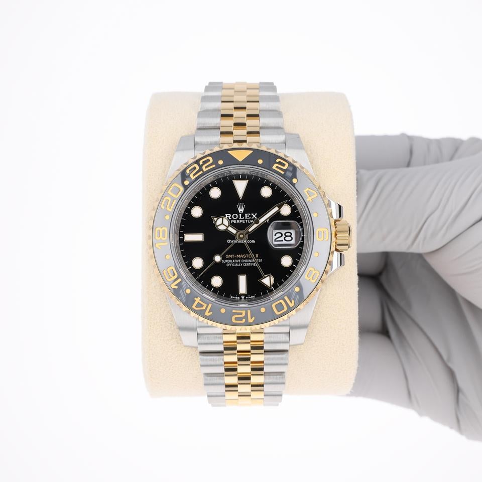 Rolex GMT-Master II NEW 2026 126713GRNR Jubilee Yellow Gold Steel 40 mm
