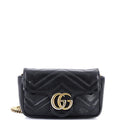 Gucci GG Marmont Flap Bag Matelasse Leather Super MiniGucci GG Marmont Flap Bag Matelasse Leather Super Mini