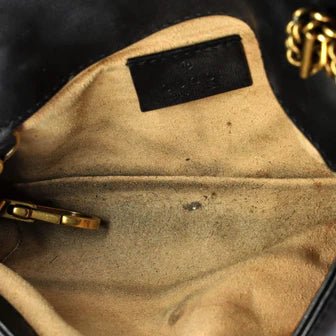 Gucci GG Marmont Flap Bag Matelasse Leather Super Mini