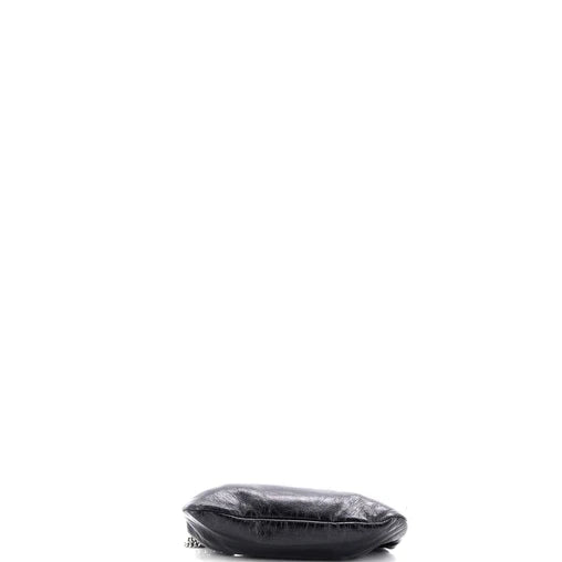 Saint Laurent Pac Pac Ruched Hobo Leather