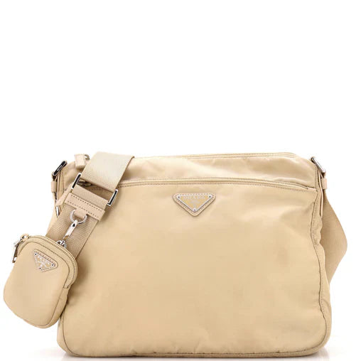 Prada Re-Edition Front Pocket Messenger Bag Tessuto Large