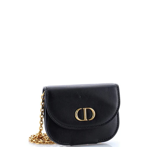 Christian Dior 30 Montaigne Removable Pouch Leather
