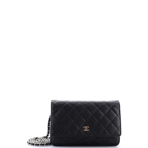 Chanel Wallet on Chain Quilted Caviar