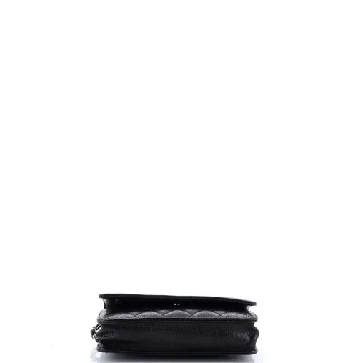 Chanel Wallet on Chain Quilted Caviar