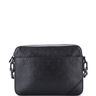 Louis Vuitton Duo Messenger Bag Monogram Shadow Leather