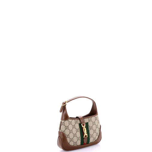 Gucci Jackie 1961 Hobo GG Coated Canvas Mini