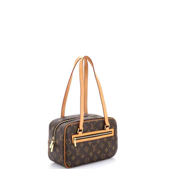 Louis Vuitton Cite Handbag Monogram Canvas MM