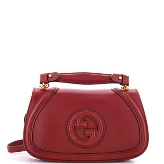 Gucci Blondie NM Top Handle Bag Leather Medium