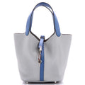Hermes Bicolor Picotin Lock Bag Clemence with Swift MM