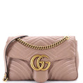 Gucci GG Marmont Flap Bag Matelasse Leather Medium