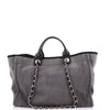 Chanel Deauville Tote Canvas with Sequins Medium