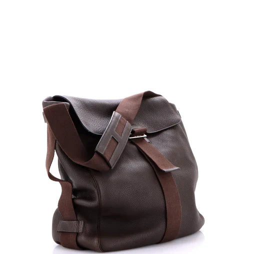 Hermes Vertical Tibet Flap Messenger Clemence GM
