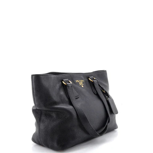 Prada Convertible Shopper Tote Vitello Daino Large