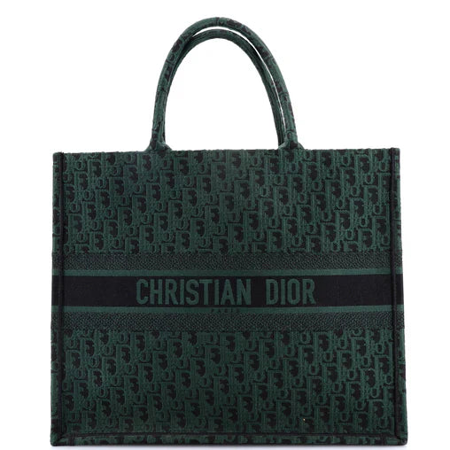 Christian Dior Book Tote Oblique Canvas Large