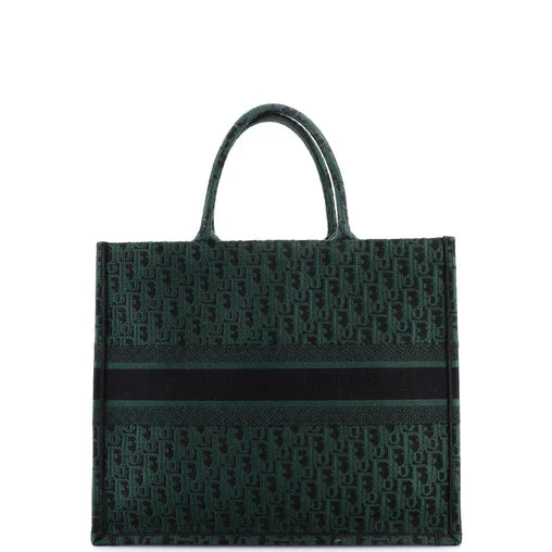 Christian Dior Book Tote Oblique Canvas Large