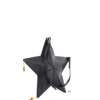 Saint Laurent Astro Tassel Shoulder Bag Leather