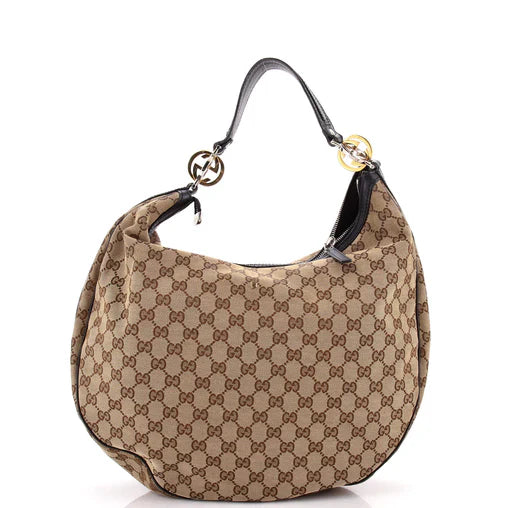 Gucci Twins Hobo GG Canvas Large