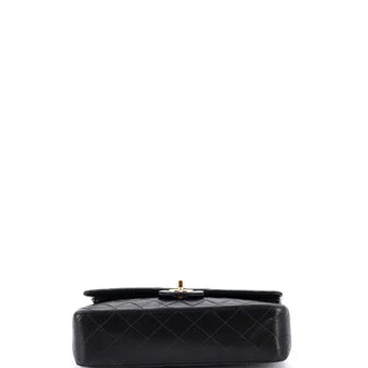 Chanel Vintage Classic Double Flap Bag Quilted Lambskin Medium