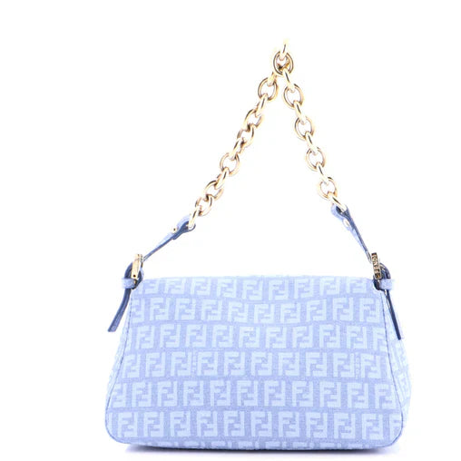 Fendi Mama Forever Bag Zucchino Coated Canvas Mini