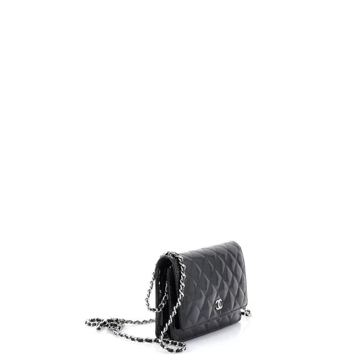 Chanel Wallet on Chain Quilted Patent
