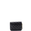 Chanel Pearl Crush Flap Clutch with Chain Quilted Lambskin Mini