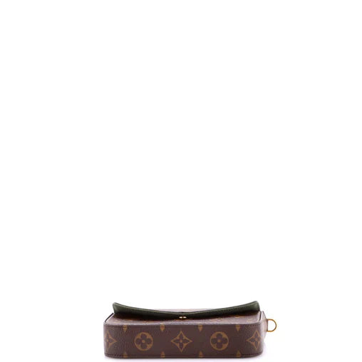 Louis Vuitton Felicie Strap & Go Handbag Monogram Canvas