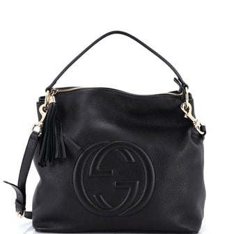 Gucci Soho Convertible Hobo Leather Large