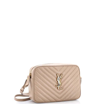 Saint Laurent Lou Camera Bag Matelasse Chevron Leather Small