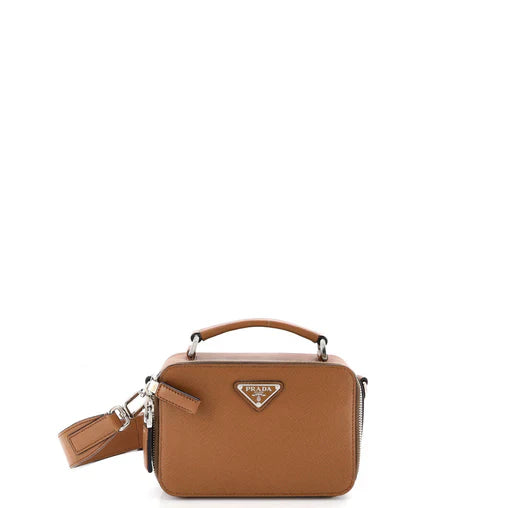 Prada Brique Crossbody Bag Saffiano Leather Mini
