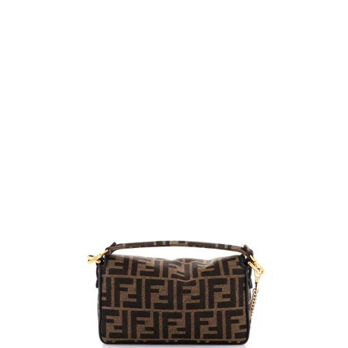 Fendi Baguette NM Bag Zucca Canvas Mini
