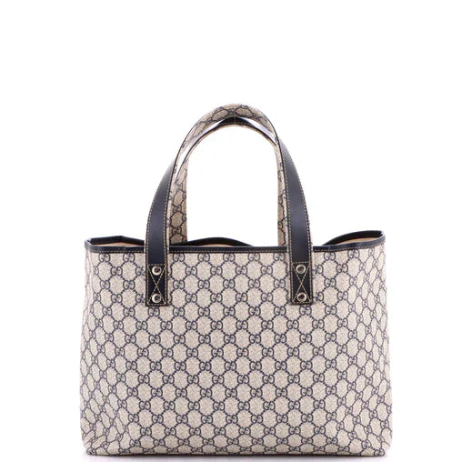 Gucci Web Loop Tote GG Coated Canvas Medium
