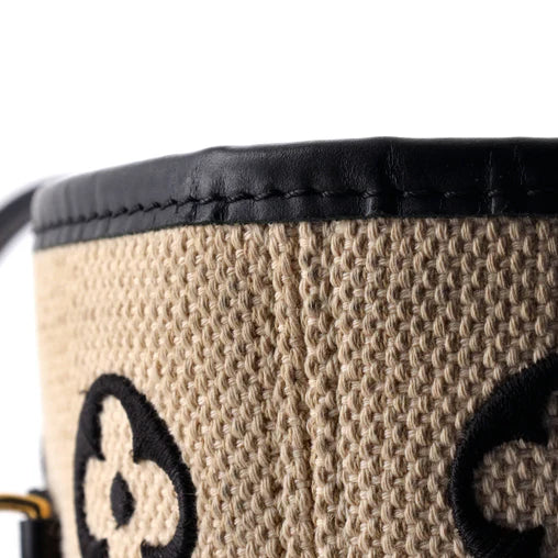 Louis Vuitton Neverfull NM Tote By The Pool Monogram Raffia MM