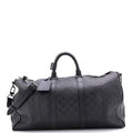 Louis Vuitton Keepall Bandouliere Bag Damier Infini Leather 45