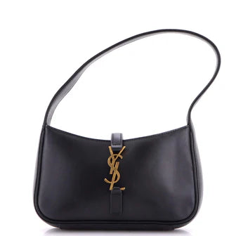 Saint Laurent Le 5 a 7 Hobo Leather Mini