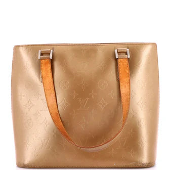 Louis Vuitton Mat Stockton Handbag Monogram Vernis