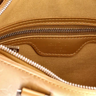 Louis Vuitton Mat Stockton Handbag Monogram Vernis