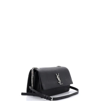 Saint Laurent Sunset Shoulder Bag Leather Medium