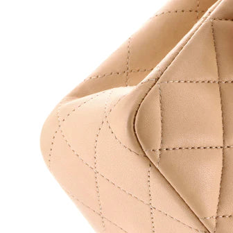Chanel Classic Double Flap Bag Quilted Lambskin Medium
