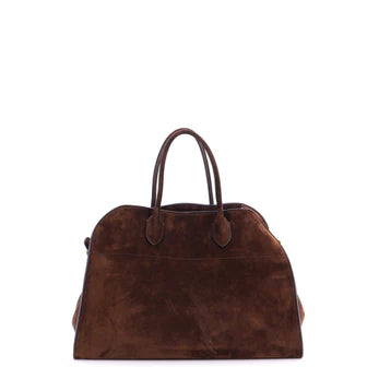 The Row Margaux Tote Suede 15