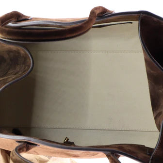 The Row Margaux Tote Suede 15