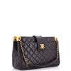 Chanel Elegant CC Tote Quilted Lambskin Large
