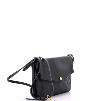 Louis Vuitton Twice Handbag Monogram Empreinte Leather
