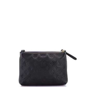 Louis Vuitton Twice Handbag Monogram Empreinte Leather