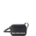 Balenciaga Logo Ville Camera Bag Leather XS
