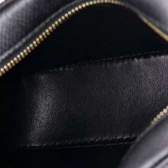 Balenciaga Logo Ville Camera Bag Leather XS