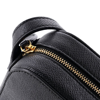 Balenciaga Logo Ville Camera Bag Leather XS