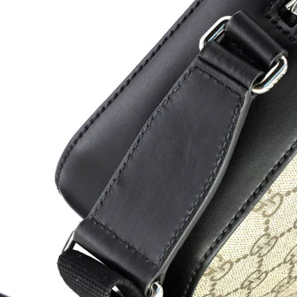 Gucci Camera Shoulder Bag GG Coated Canvas Small